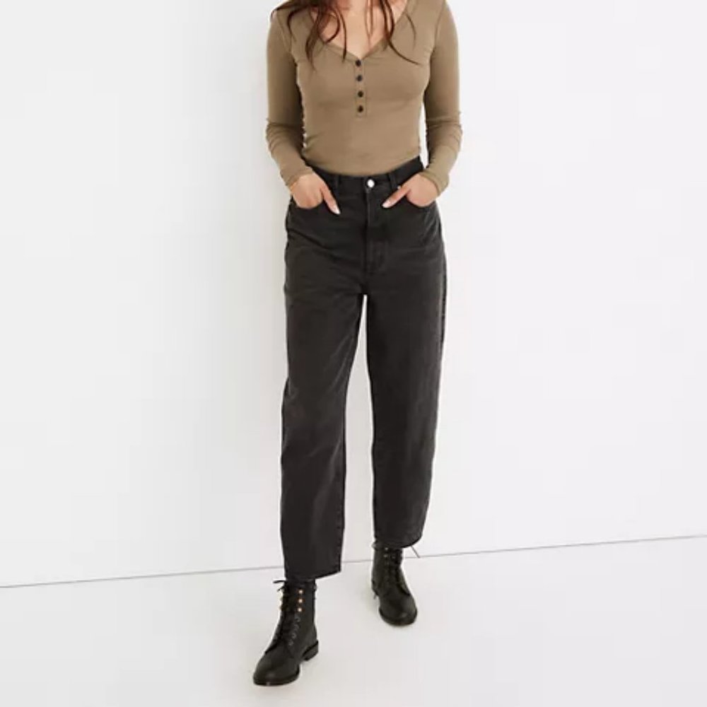 Madewell Balloon Jeans in Noll Wash | New | Size 27